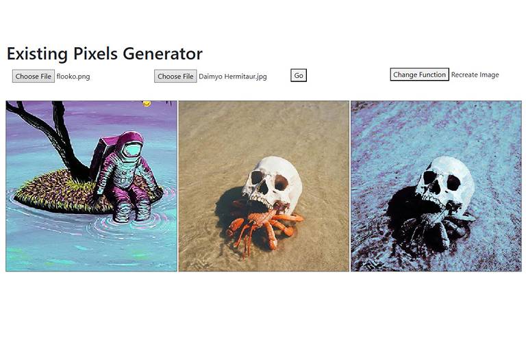 Existing Pixels Generator (2025) project preview