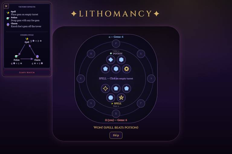 Lithomancy (2026) project preview